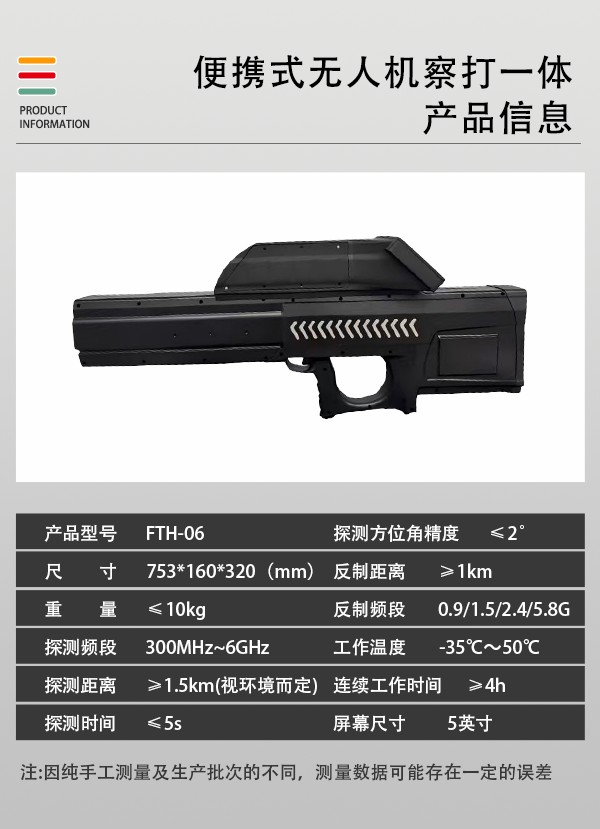手持式无人机察打一体设备FTH-06型(图2)